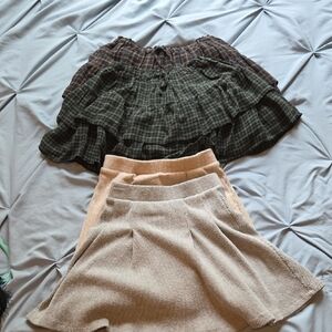 Zara Lot Of 4 Skirts/Skorts